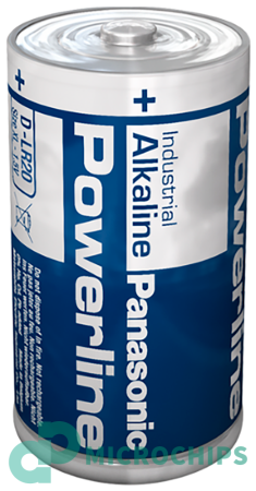 Батарейка Panasonic Powerline Industrial LR20 1S