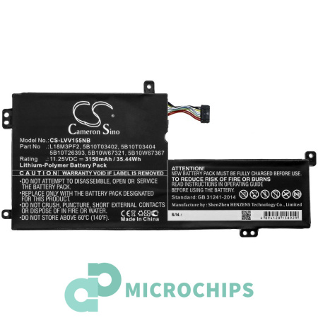Аккумулятор для Lenovo IdeaPad L340 (L18M3PF2) 3150mAh