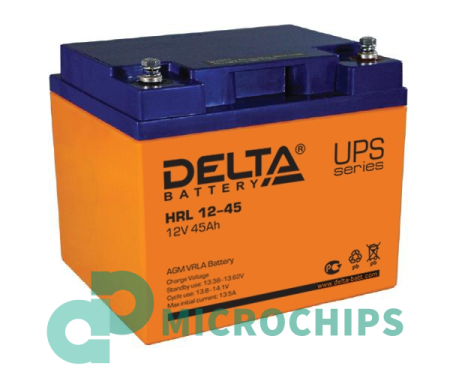 Аккумулятор Delta HRL 12-45 (AGM, 45Ah)