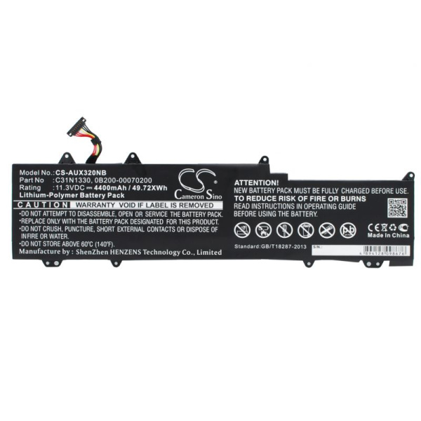 Аккумулятор для Asus UX32LA, UX32LN Zenbook (C31N1330) 4400mAh