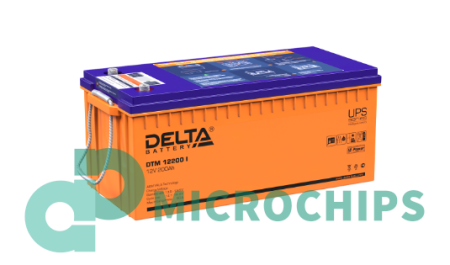 Купить Аккумулятор Delta DTM 12200 I (AGM, 200Ah) Аккумулятор Delta DTM 12200 I (AGM, 200Ah)