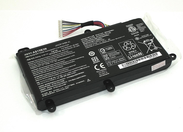 Аккумулятор (батарея) для ноутбука Acer GX21-71 (AS15B3N) 14.4B, 5700mAh, оригинал, черная