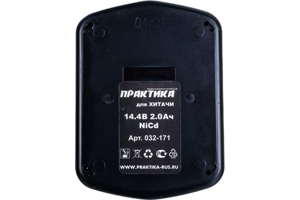 Купить Аккумулятор Практика 032-171 (NiCd, 2000mAh, 14.4V) Аккумулятор Практика 032-171 (NiCd, 2000mAh, 14.4V)