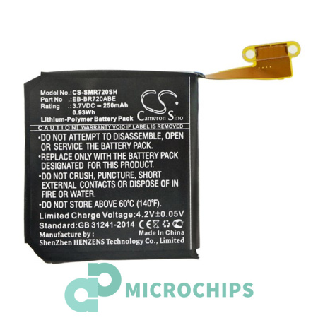 Аккумулятор для Samsung Gear S2 Classic (EB-BR720ABE) 250mah