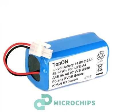 Аккумулятор для пылесоса Chuwi iLife A4, A4S, A6 (2600mAh, 14.8V)