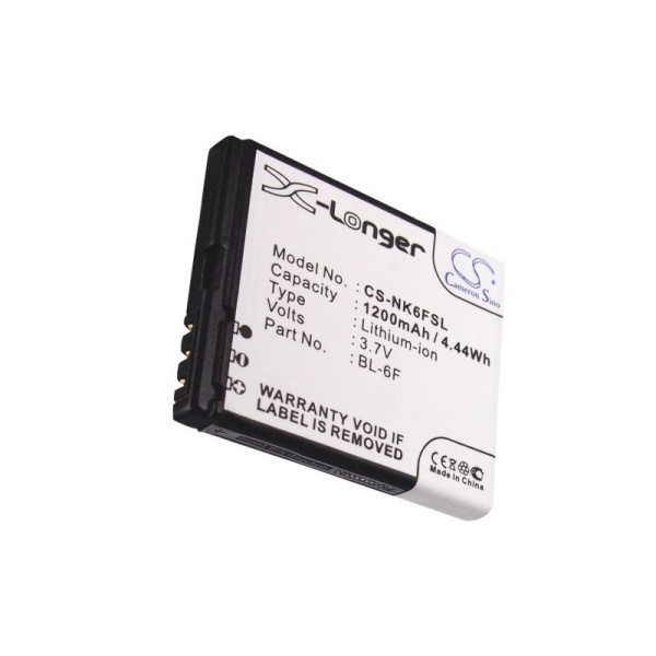 Аккумулятор для Nokia BL-6F 1200mah