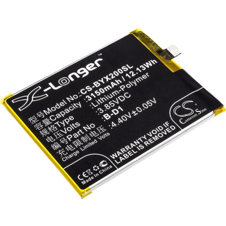 Аккумулятор для BBK Vivo X20, X20A 3150mah