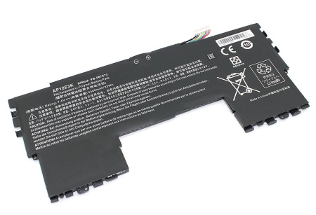 Аккумулятор (батарея) AP12E3K для ноутбука Acer Aspire S7 UltraBook, 7.4V, 4400mAh (OEM)