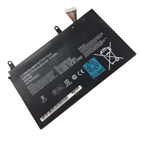 Аккумулятор (батарея) для ноутбука Gigabyte P35, P37, P57 (GNS-I60), 6830mAh, 11.1V