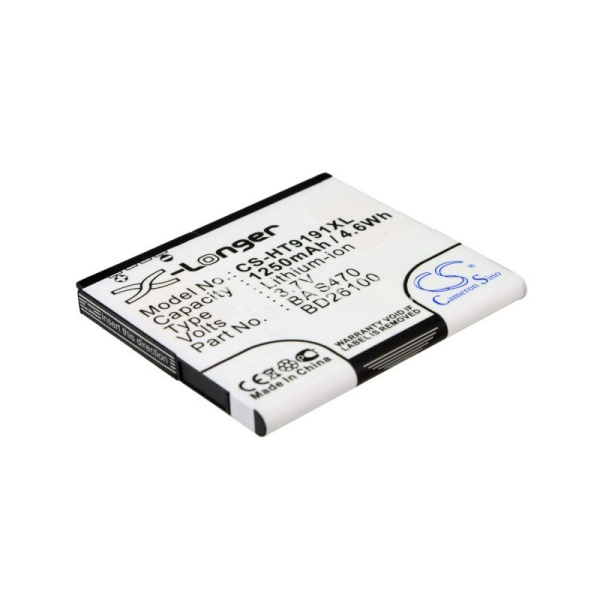 Аккумулятор для HTC Desire HD A9191 1250mah