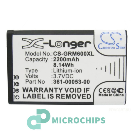 Аккумулятор для Garmin Alpha 100, VIRB, Montana 600, 650, 680 2200mAh