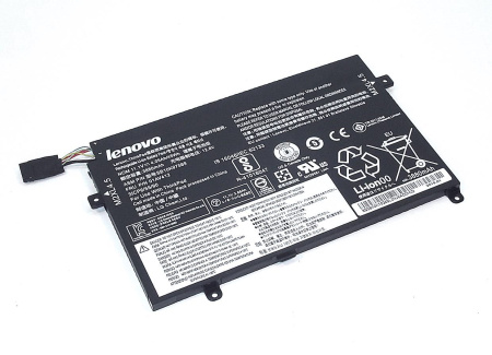 Аккумулятор (батарея) для ноутбука Lenovo E470, E475 (01AV411), 11.1V, 45Wh, 4050mAh, черная (оригинал)