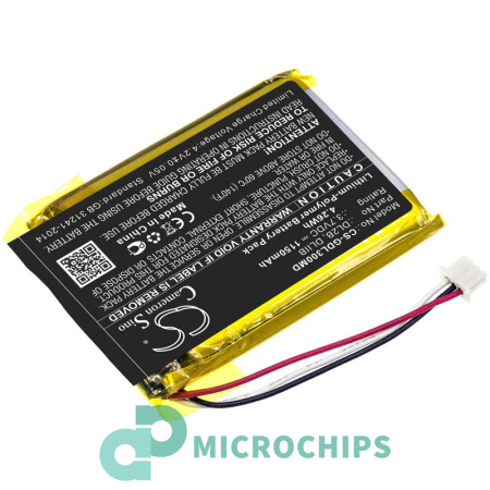 Аккумулятор для 3GEN DermLite II, DermLite III, DermLite Pro (DL2B) 1150mAh