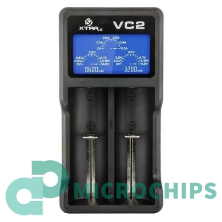 Зарядное устройство XTAR VC2 (NiCd/NiMH/Li-ion)