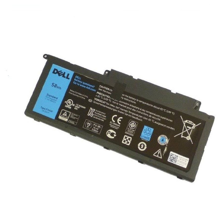 Аккумулятор (батарея) F7HVR для ноутбука Dell Inspiron 15-7537, 17-7737, 17-7746, 58Vтч, 14.4B (оригинал)