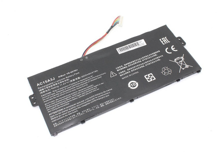 Аккумулятор (батарея) AC15A3J для ноутбука Acer ChromeBook C738T, 11.4V, 3600mAh (OEM)