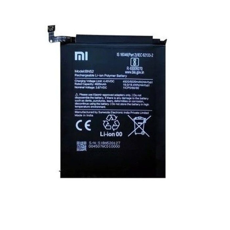 Аккумулятор Vixion BN52 для Xiaomi Redmi Note 9 Pro