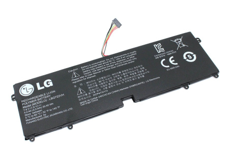 Аккумулятор (батарея) LBG722VH для ноутбука LG Gram 13, 7.6V, 4000mAh