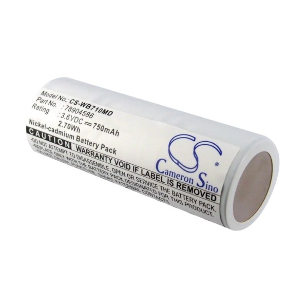 Аккумулятор для Welch-Allyn 18200 (78904586) (750mAh, 3.6V)