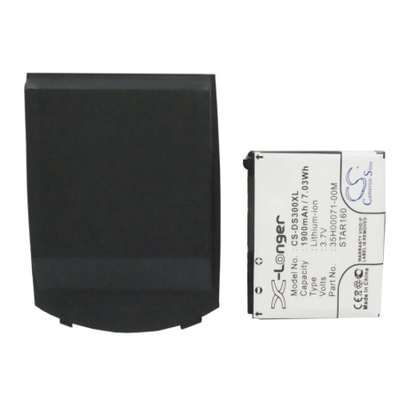 Аккумулятор для Qtek 8500, I-mate smartflip 1900мАч