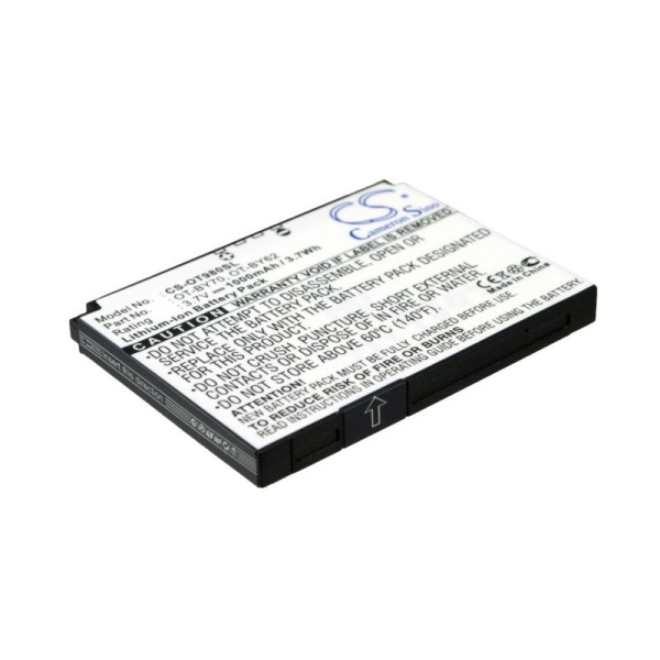 Аккумулятор для ALCATEL One Touch 813, One Touch 720 (OT-BY70) 1000mAh