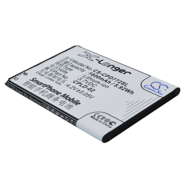 Аккумулятор для Coolpad 7728 1600mah