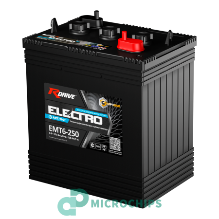 Тяговый аккумулятор RDrive Electro Motive EMT6-250 (AGM, 250Ah, 6V)