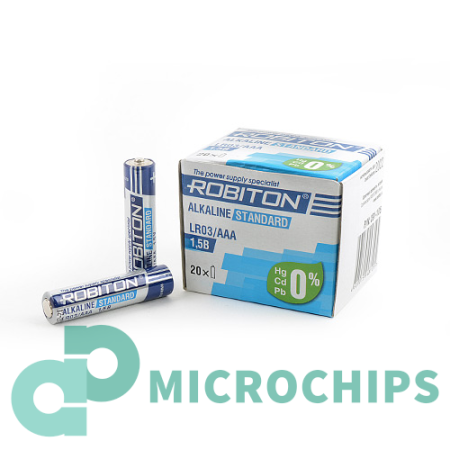 Батарейка Robiton Alkaline Standard LR03/AAA 20BP