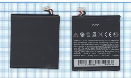 Аккумулятор BJ83100 для HTC One X, 3.7В, 6.66Wh