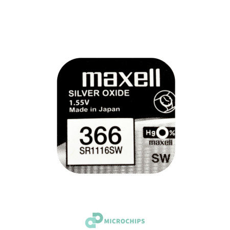 Батарейка Maxell SR1116SW (366)