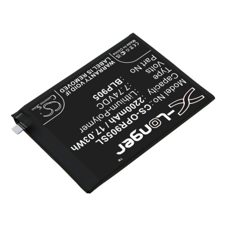 Аккумулятор для OPPO Reno 7 Pro 5G (2021) (BLP905) 2200mah