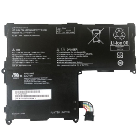 Аккумулятор (батарея) FPB0308S для ноутбука Fujitsu Stylistic Q704, 10.8V, 4250mAh (оригинал)