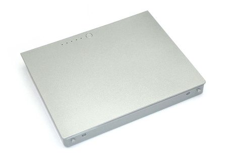 Аккумулятор (батарея) для ноутбука Apple MacBook Pro A1175, A1150, 5400mAh, 10.8V, серебристая (OEM)