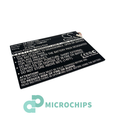 Купить Аккумулятор для Acer Iconia Tab W510, Aspire P3, Tab A3 7300mah Аккумулятор для Acer Iconia Tab W510, Aspire P3, Tab A3 7300mah