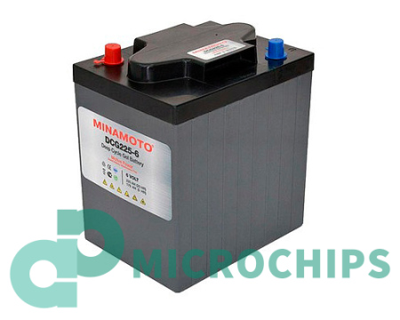 Тяговый аккумулятор Minamoto DCG225-6 (GEL, 179Ah, 6V)
