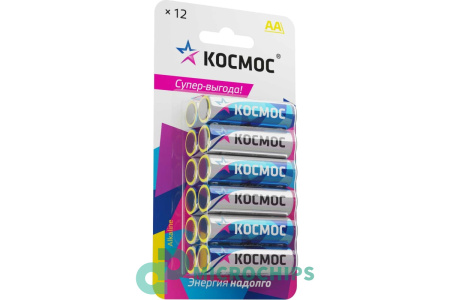Батарейка Космос LR6/AA 12BP