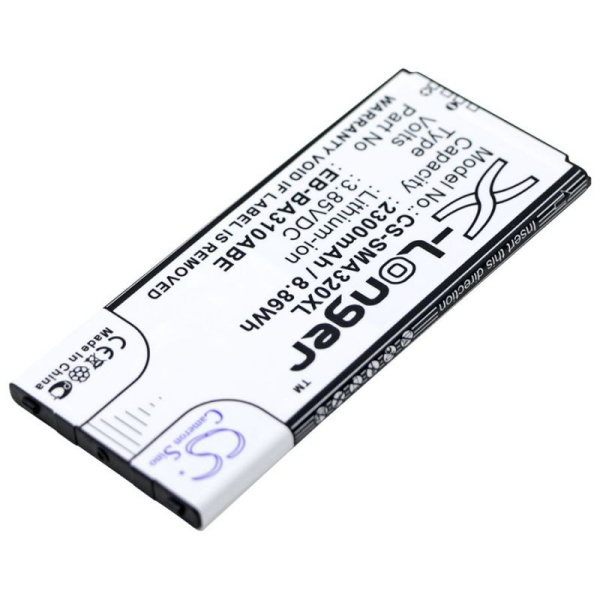 Аккумулятор для Samsung Galaxy A3 (2016) (EB-BA310ABE) 2300mah