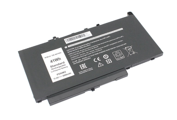 Аккумулятор (батарея) 0579TY для ноутбука Dell Latitude E7470, 11.4V, 3600mAh (OEM)