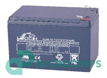 Аккумулятор Leoch DJW 12-12 (AGM, 12Ah)