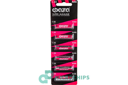 Батарейка ФАZА LR03/AAA 6BP