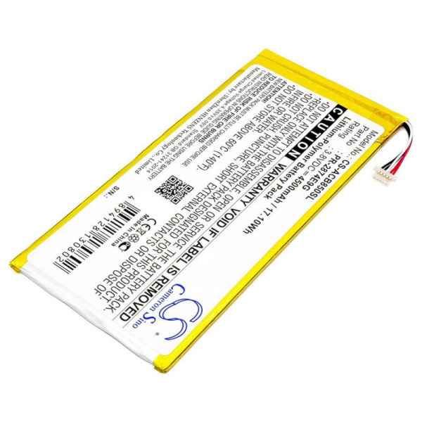 Аккумулятор для Acer Iconia One B1-850 4500mAh