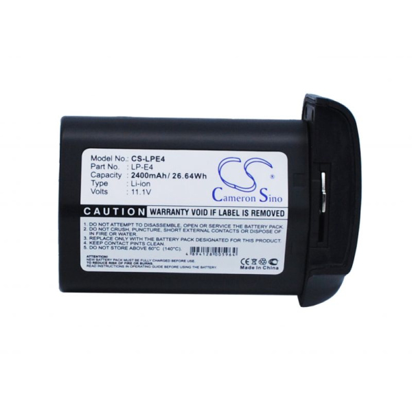 Аккумулятор для Canon LP-E4 2400mah
