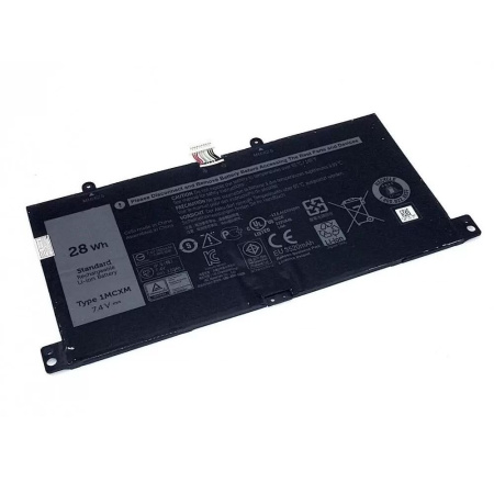 Аккумулятор (батарея) 1mcxm для ноутбука Dell Latitude 11 5175, 3520mAh, 7.4V