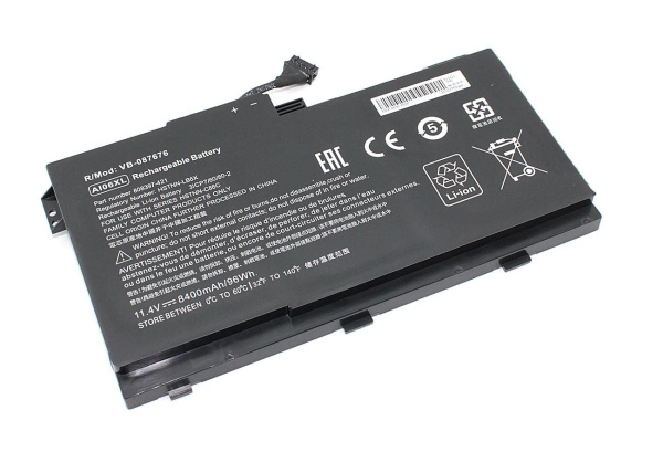 Аккумулятор (батарея) для ноутбука HP ZBook 17 G3 (A106XL), 11.4V, 8400mAh OEM