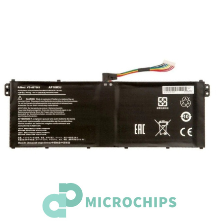 Аккумулятор (батарея) AP16M5J для ноутбука Acer Aspire A114-31, A114-32, A314-21, A314-31, A315-21, A315-31, 7.7V, 4800mAh