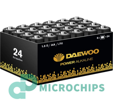 Батарейка Daewoo Power Alkaline LR03/AAA 24BP