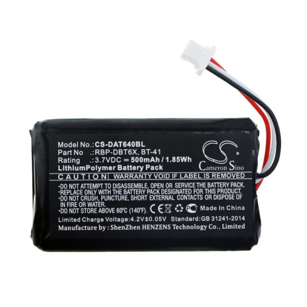 Купить Аккумулятор для Datalogic RBP-6400 500mAh Аккумулятор для Datalogic RBP-6400 500mAh