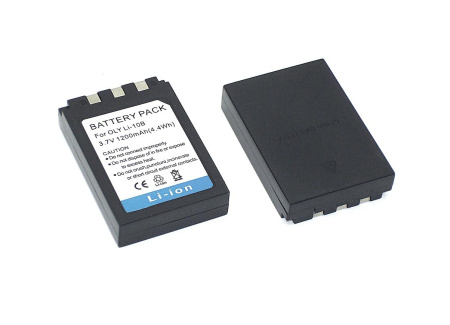 Аккумулятор Li-10B для фотоаппарата Olympus Camedia C-50, 3.7В, 1500мАч