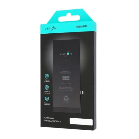 Аккумулятор Vixion для Apple iPhone 6S Plus, усиленная 3680мАч, с монтажным скотчем
