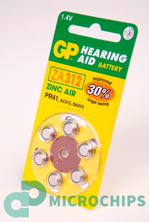 Батарейка GP PR 41 (ZA 312) 6BP
